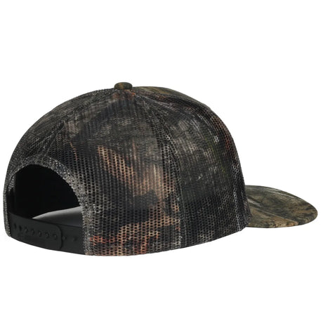 Outdoor Cap OC771CAMO Contrast Construction Canvas Camo Structured Trucker Hat Unisex Accessories Hats & Caps