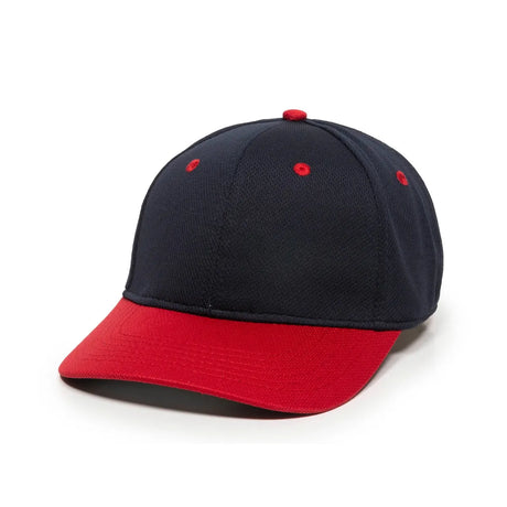 Outdoor Cap MWS25 ProTech Mesh Structured Solid Back Hat Unisex Accessories Hats & Caps