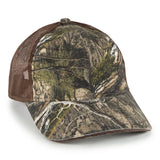 Outdoor Cap OC771CAMO Contrast Construction Canvas Camo Structured Trucker Hat Unisex Accessories Hats & Caps
