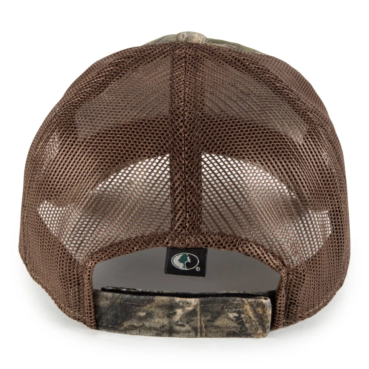 Outdoor Cap OC771CAMO Contrast Construction Canvas Camo Structured Trucker Hat Unisex Accessories Hats & Caps