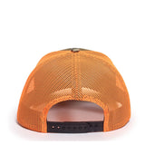 Outdoor Cap OC771CAMO Contrast Construction Canvas Camo Structured Trucker Hat Unisex Accessories Hats & Caps