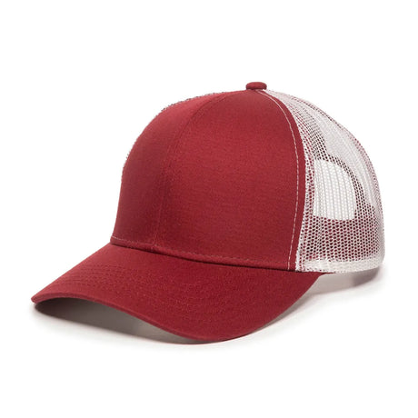 Outdoor Cap MBW-600 Cotton Twill Structured Trucker Hat Unisex Accessories Hats & Caps
