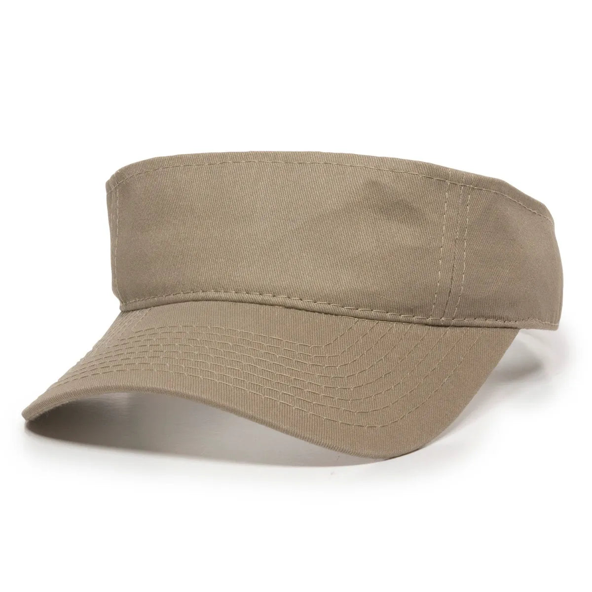 Outdoor Cap PCTV-100 Cotton Twill Pre-Curve Visor Unisex Accessories Hats & Caps