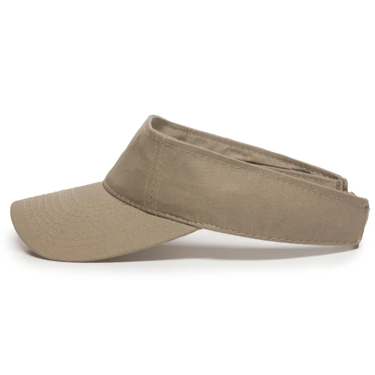 Outdoor Cap PCTV-100 Cotton Twill Pre-Curve Visor Unisex Accessories Hats & Caps