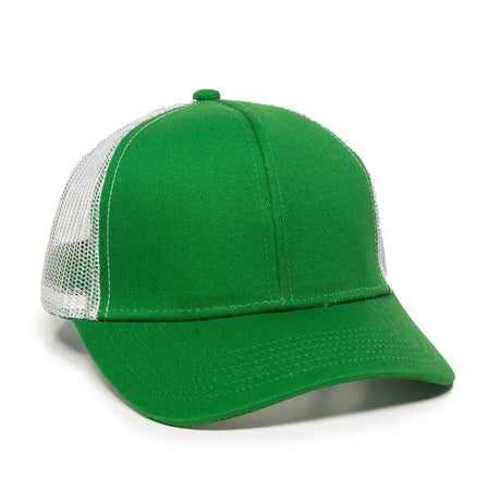 Outdoor Cap MBW-600 Cotton Twill Structured Trucker Hat Unisex Accessories Hats & Caps