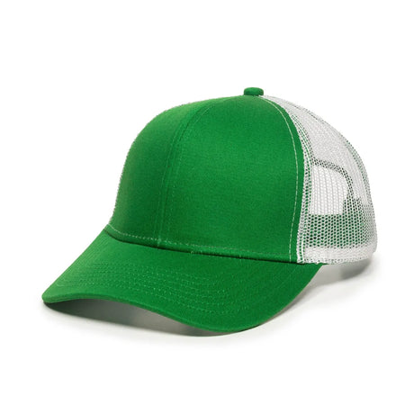 Outdoor Cap MBW-600 Cotton Twill Structured Trucker Hat Unisex Accessories Hats & Caps