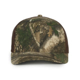 Outdoor Cap OC771CAMO Contrast Construction Canvas Camo Structured Trucker Hat Unisex Accessories Hats & Caps