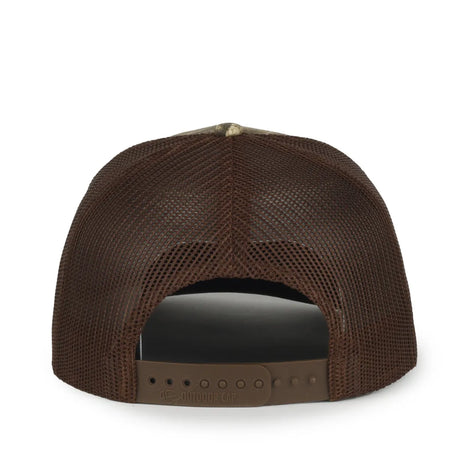 Outdoor Cap OC771CAMO Contrast Construction Canvas Camo Structured Trucker Hat Unisex Accessories Hats & Caps