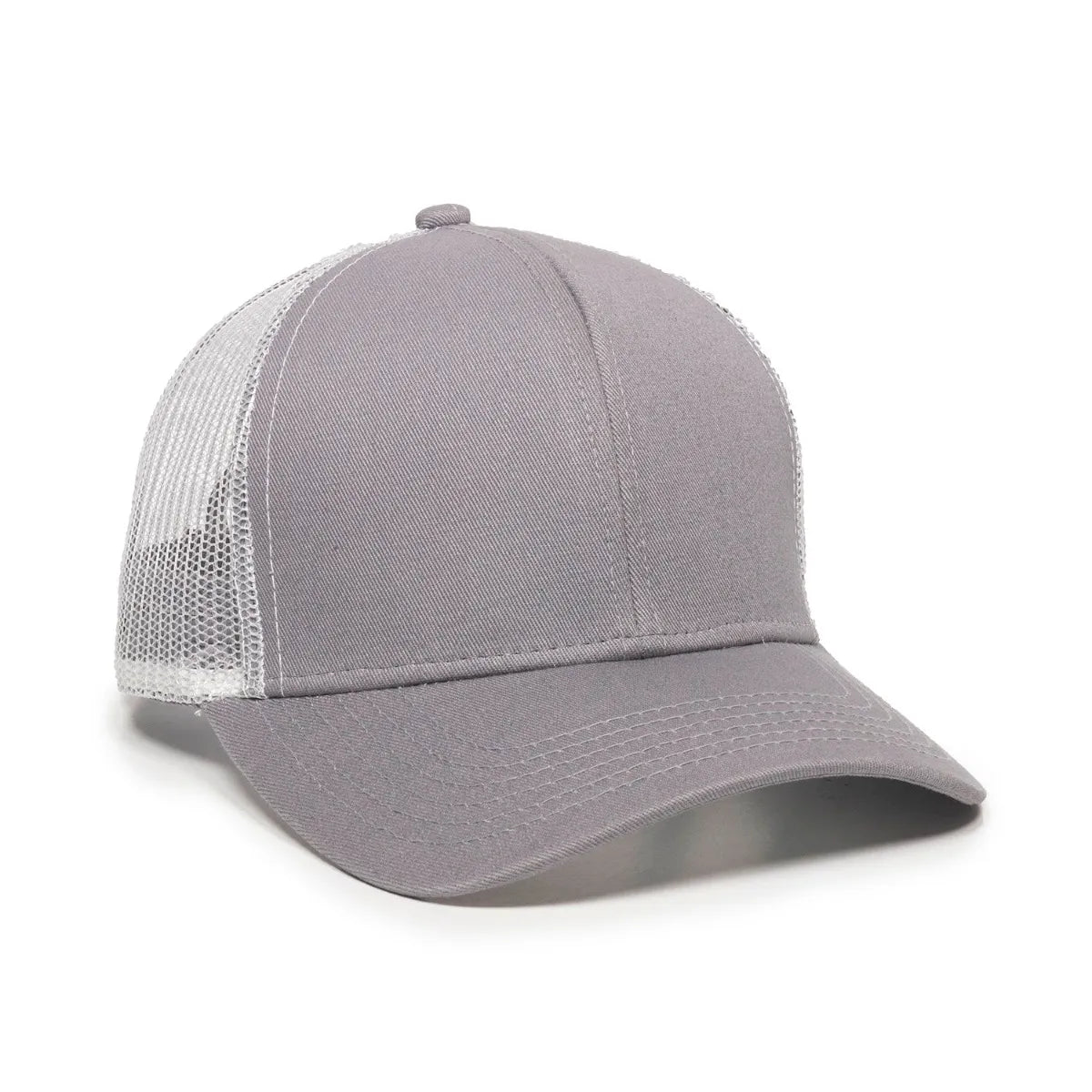 Outdoor Cap MBW-600 Cotton Twill Structured Trucker Hat Unisex Accessories Hats & Caps