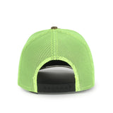 Outdoor Cap OC771CAMO Contrast Construction Canvas Camo Structured Trucker Hat Unisex Accessories Hats & Caps