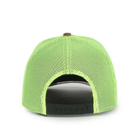 Outdoor Cap OC771CAMO Contrast Construction Canvas Camo Structured Trucker Hat Unisex Accessories Hats & Caps
