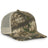 Outdoor Cap OC771CAMO Contrast Construction Canvas Camo Structured Trucker Hat Unisex Accessories Hats & Caps