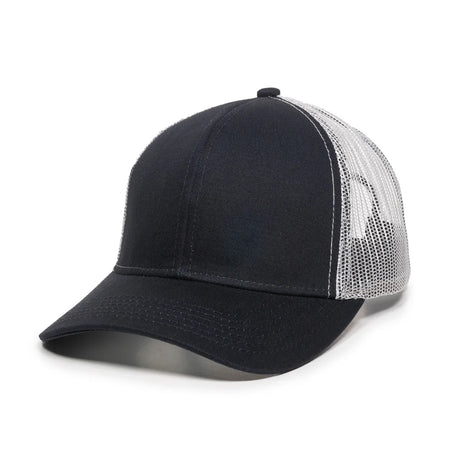 Outdoor Cap MBW-600 Cotton Twill Structured Trucker Hat Unisex Accessories Hats & Caps