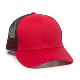 Outdoor Cap MBW-600 Cotton Twill Structured Trucker Hat Unisex Accessories Hats & Caps