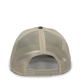 Outdoor Cap OC771CAMO Contrast Construction Canvas Camo Structured Trucker Hat Unisex Accessories Hats & Caps