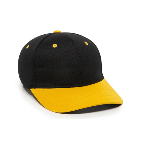 Outdoor Cap MWS25 ProTech Mesh Structured Solid Back Hat Unisex Accessories Hats & Caps
