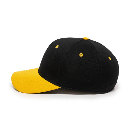 Outdoor Cap MWS25 ProTech Mesh Structured Solid Back Hat Unisex Accessories Hats & Caps
