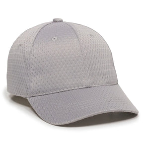 Outdoor Cap JM-123 Structured Solid Back Hat with Grey Under-Visor-1