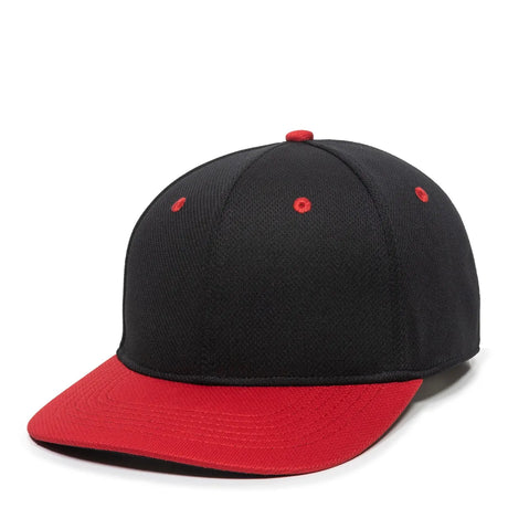 Outdoor Cap MWS25 ProTech Mesh Structured Solid Back Hat Unisex Accessories Hats & Caps
