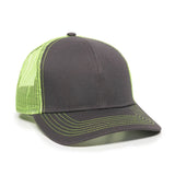 Outdoor Cap MBW-600 Cotton Twill Structured Trucker Hat Unisex Accessories Hats & Caps