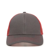 Outdoor Cap MBW-600 Cotton Twill Structured Trucker Hat Unisex Accessories Hats & Caps