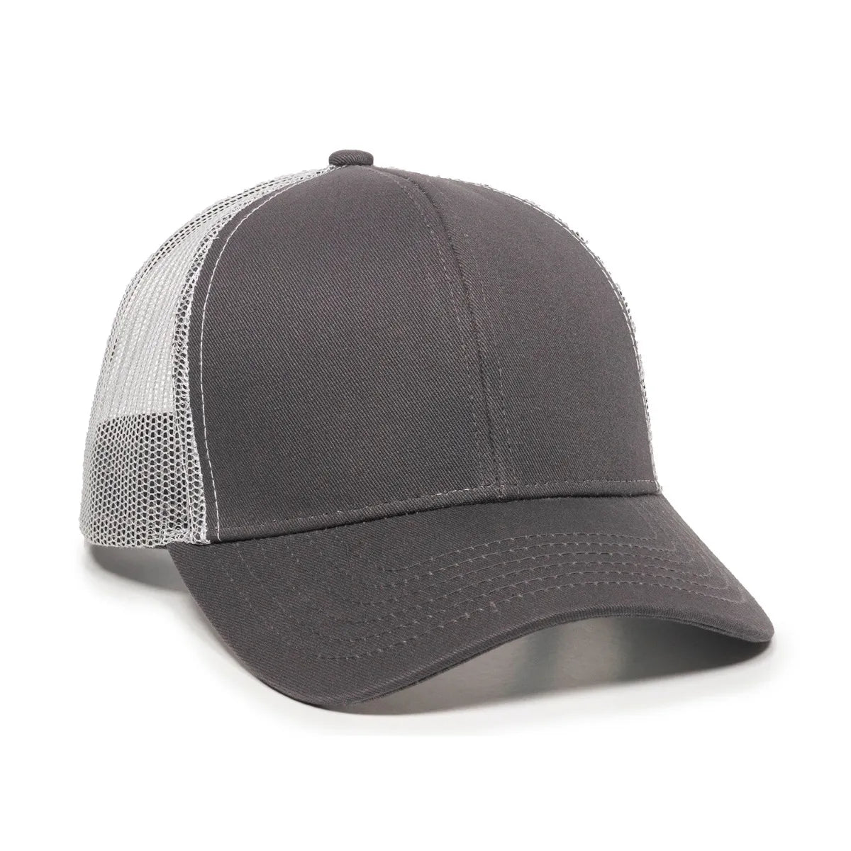 Outdoor Cap MBW-600 Cotton Twill Structured Trucker Hat Unisex Accessories Hats & Caps