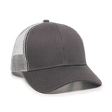 Outdoor Cap MBW-600 Cotton Twill Structured Trucker Hat Unisex Accessories Hats & Caps