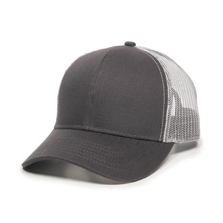 Outdoor Cap MBW-600 Cotton Twill Structured Trucker Hat Unisex Accessories Hats & Caps