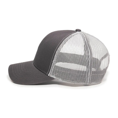 Outdoor Cap MBW-600 Cotton Twill Structured Trucker Hat Unisex Accessories Hats & Caps