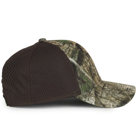 Outdoor Cap PFC-150M Moisture Wicking Structured Trucker Hat Unisex Accessories Hats & Caps