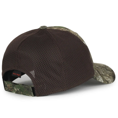 Outdoor Cap PFC-150M Moisture Wicking Structured Trucker Hat Unisex Accessories Hats & Caps