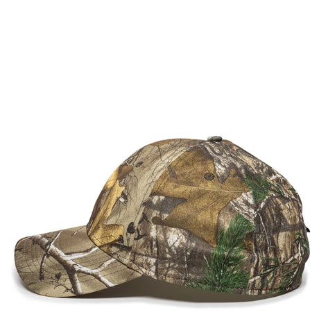 Outdoor Cap PFC-100 Pre-Curved Visor Structured Solid Panel Hat Unisex Accessories Hats & Caps