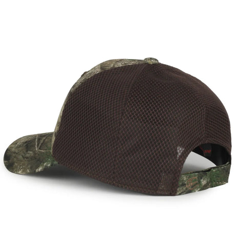 Outdoor Cap PFC-150M Moisture Wicking Structured Trucker Hat Unisex Accessories Hats & Caps