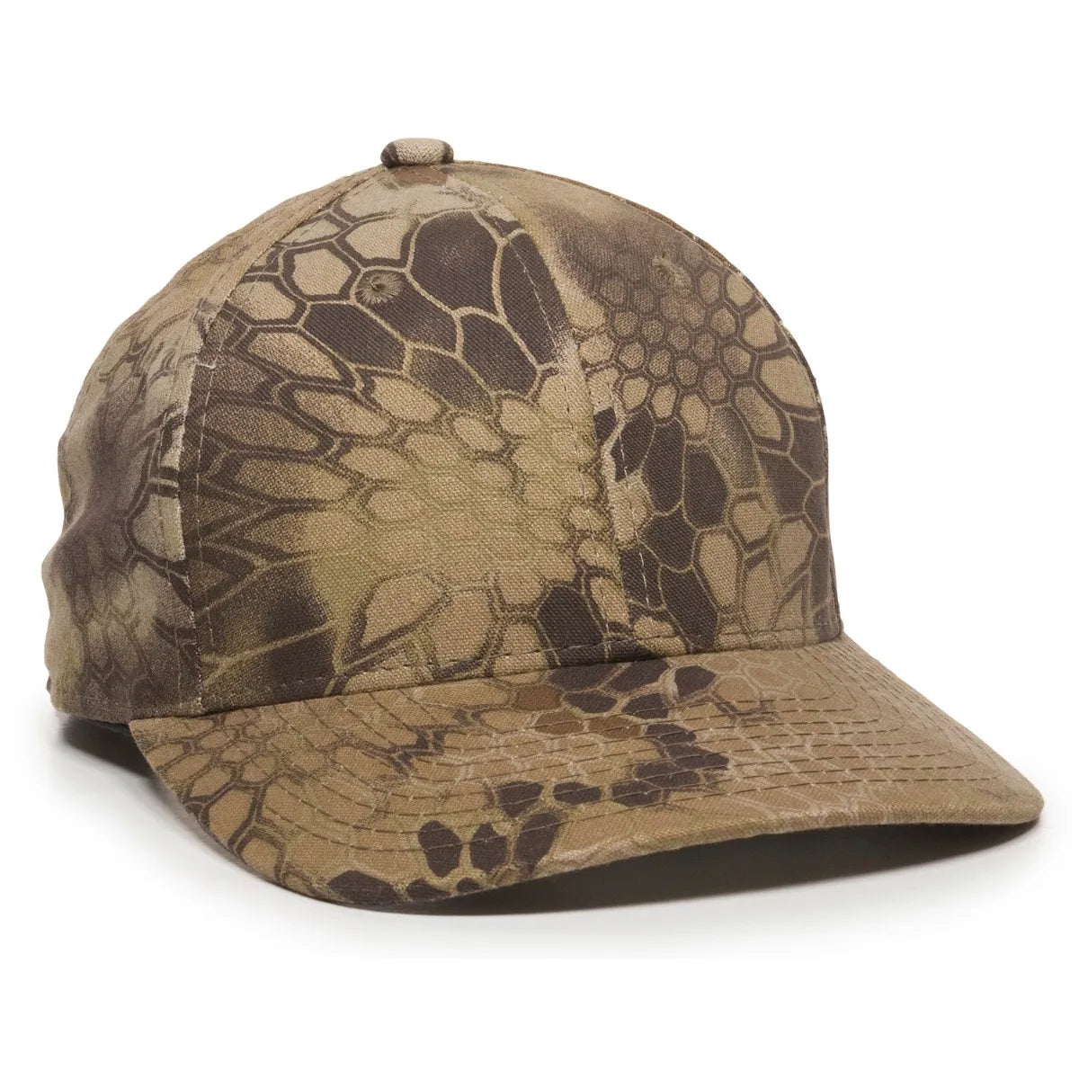 Outdoor Cap 301IS Canvas Camo Structured Solid Back Hat