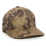 Outdoor Cap 301IS Canvas Camo Structured Solid Back Hat
