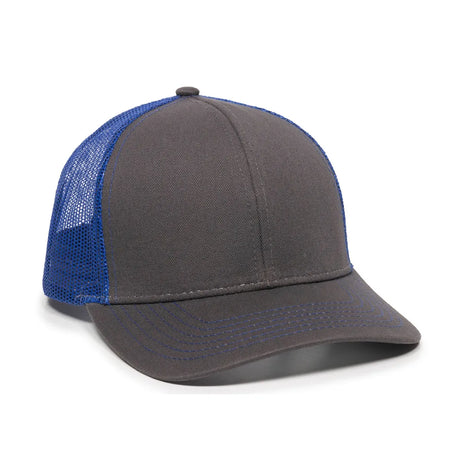 Outdoor Cap MBW-600 Cotton Twill Structured Trucker Hat Unisex Accessories Hats & Caps