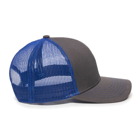 Outdoor Cap MBW-600 Cotton Twill Structured Trucker Hat Unisex Accessories Hats & Caps