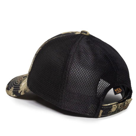 Outdoor Cap PFC-150M Moisture Wicking Structured Trucker Hat Unisex Accessories Hats & Caps
