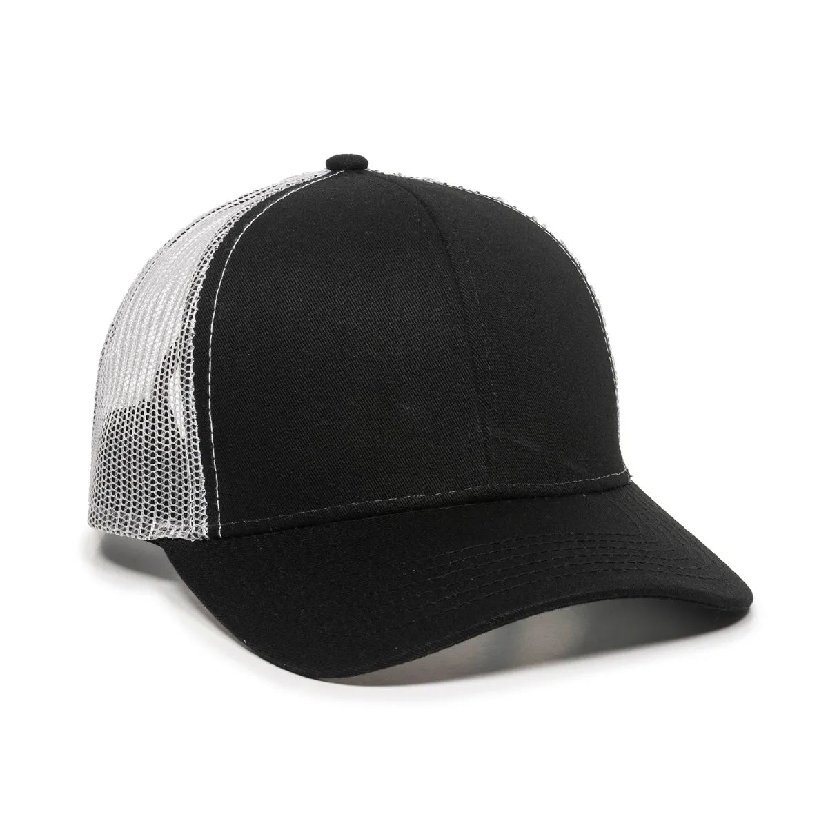 Outdoor Cap MBW-600 Cotton Twill Structured Trucker Hat Unisex Accessories Hats & Caps