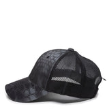 Outdoor Cap PFC-150M Moisture Wicking Structured Trucker Hat Unisex Accessories Hats & Caps