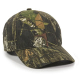 Outdoor Cap 301IS Canvas Camo Structured Solid Back Hat