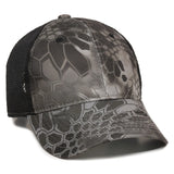 Outdoor Cap PFC-150M Moisture Wicking Structured Trucker Hat Unisex Accessories Hats & Caps