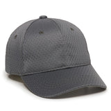 Outdoor Cap JM-123 Structured Solid Back Hat with Grey Under-Visor Unisex Accessories Hats & Caps