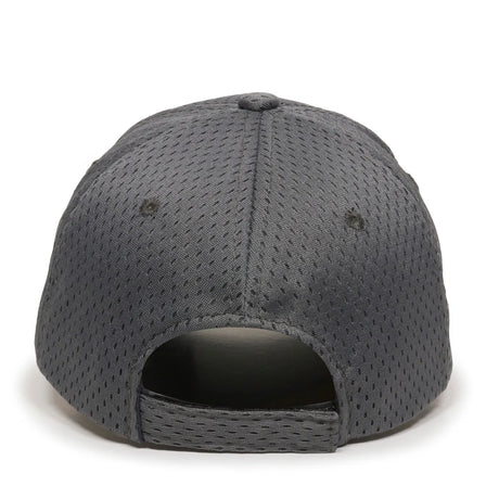 Outdoor Cap JM-123 Structured Solid Back Hat with Grey Under-Visor Unisex Accessories Hats & Caps