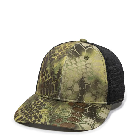 Outdoor Cap PFC-150M Moisture Wicking Structured Trucker Hat Unisex Accessories Hats & Caps