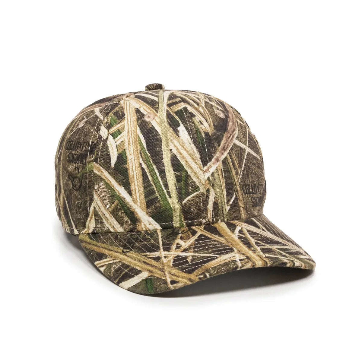 Outdoor Cap 301IS Canvas Camo Structured Solid Back Hat