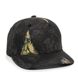 Outdoor Cap 301IS Canvas Camo Structured Solid Back Hat