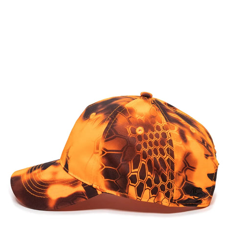 Outdoor Cap PFC-100 Pre-Curved Visor Structured Solid Panel Hat Unisex Accessories Hats & Caps