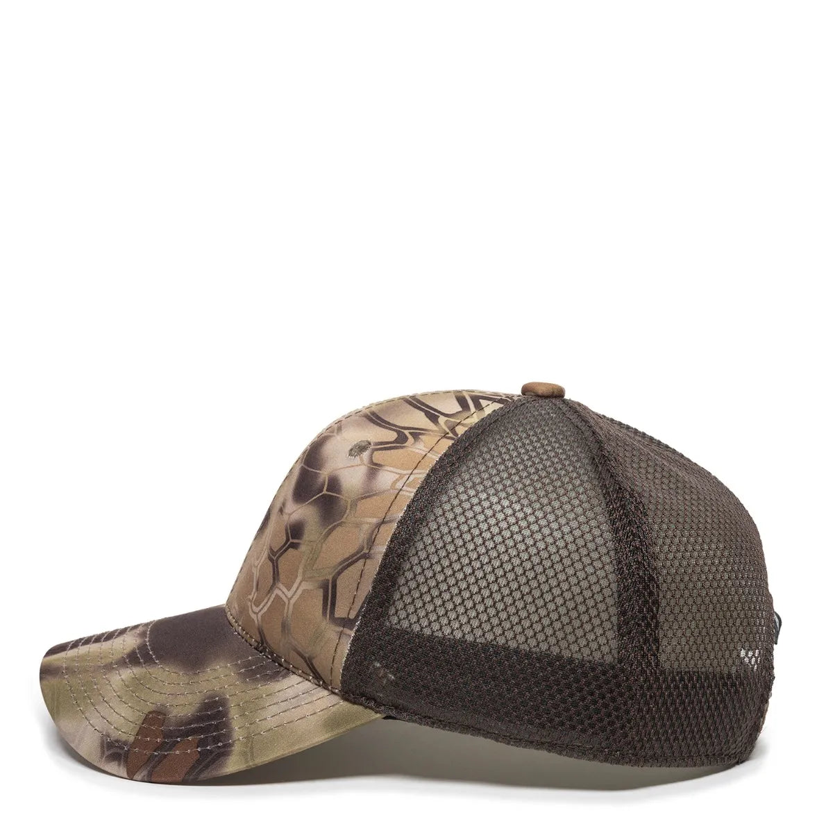 Outdoor Cap PFC-150M Moisture Wicking Structured Trucker Hat Unisex Accessories Hats & Caps