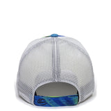Outdoor Cap PFC-150M Moisture Wicking Structured Trucker Hat Unisex Accessories Hats & Caps